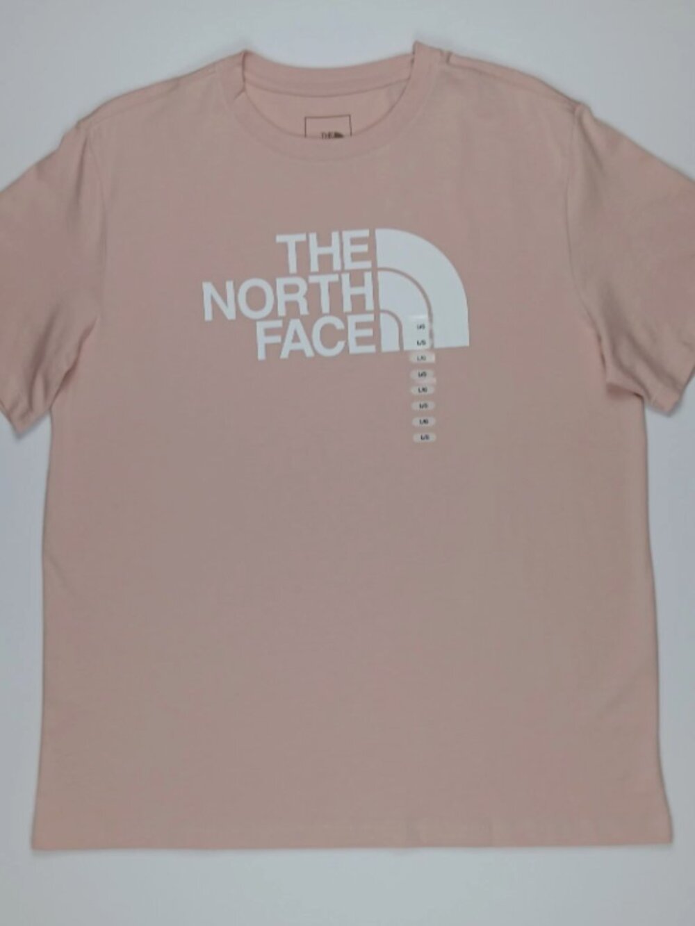 The North Face Women's EVO Half Dome Short Sleeve Relaxed T Shirt Large PinkMoss